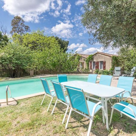 Maison Avec Piscine Location De Vacances Ferme Pedagogique Du Dolmen Le Pouget 외부 사진
